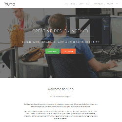 دانلود قالب واکنشگرای جوملا 3 برای سایت های طراحی و دیزاین - Yuno