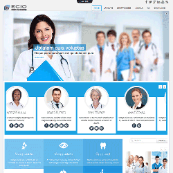 قالب رایگان جوملا پزشکی برای جوملا 3 - Ecio