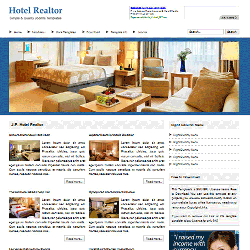 دانلود قالب رایگان جوملا برای هتل ها - Hotel Realtor
