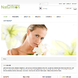 قالب رایگان جوملا برای مراکز زیبایی و آرایشگاه ها - Naturmon