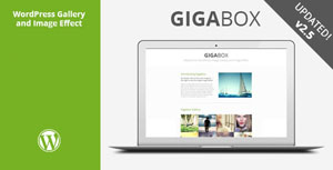 افزونه گالری تصاویر برای وردپرس - Gigabox
