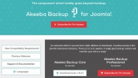 Akeeba Backup Pro کامپوننت پشتیبانی گیری حرفه ای جوملا