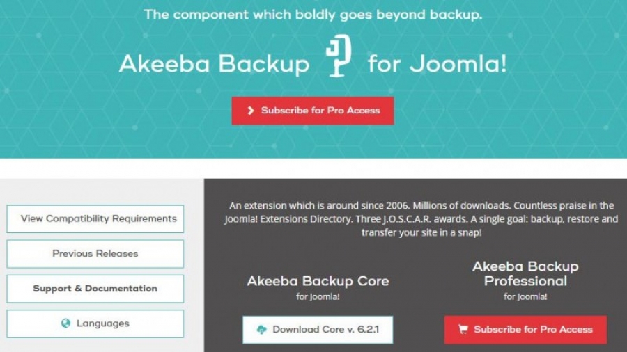Akeeba Backup Pro